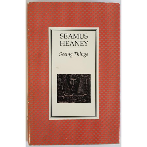 530 - Seeing Things, S Heaney, 1991, Faber & Faber,HB/DJ, First