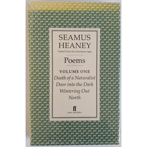 532 - Poems, Vol 1, S Heaney, SB, Unopened Set, scarce,