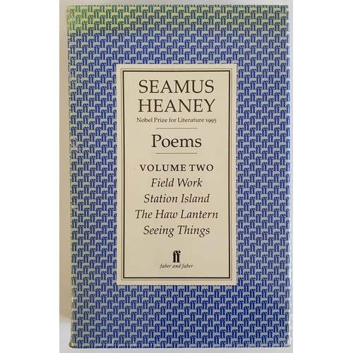 533 - Poems, Vol 2 S Heaney , SB, Unopened set, scarce.