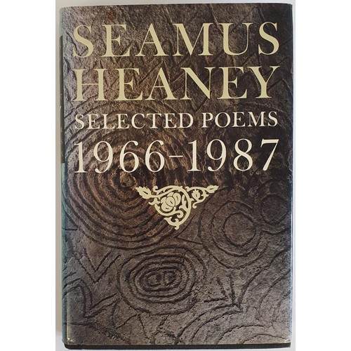 540 - Selected Poems, 1966 - 1987, S Heaney, 1990, Farrar, Straus, Giroux, New York SB Scarce,