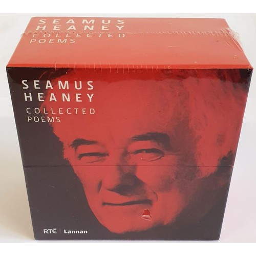 550 - Collected Poems RTE, CD Box Set, unopened, S Heaney, 2009 RTE, spoken by S Heaney