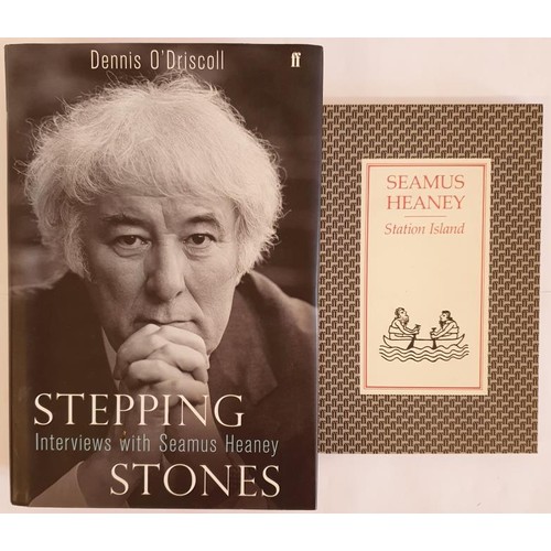 551 - Seamus Heaney. Interviews with Seamus Heaney by Denis 0'Driscoll. 2008. 1st. and Seamus Heaney. Stat... 