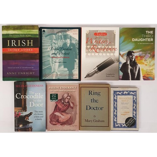 565 - All Signed Titles: The Crocodile by the Door by Selina Guinness; The Great Famine in Connemara by Ka... 