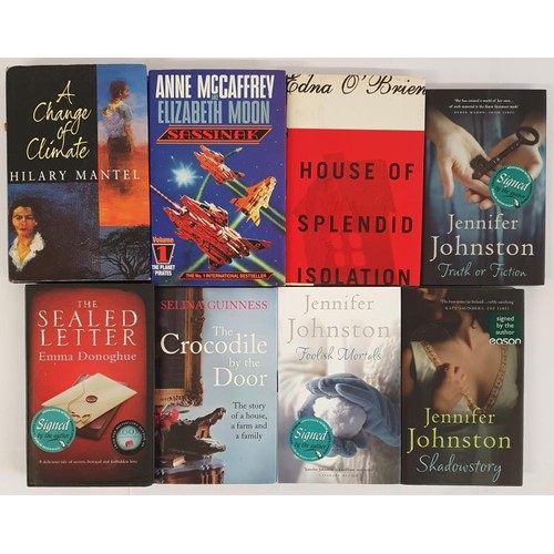 598 - All Signed Titles, Female Authors: House Of Splendid Isolation by Edna O'Brien, 1994; The Sealed Let... 