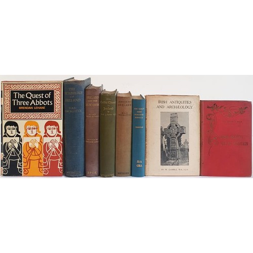 600 - [Early Ireland] The Archaeology of Ireland by R. A. S. Macalister. 1928; Irish Saints in Britain by ... 