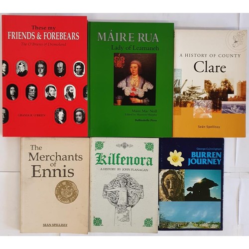 4 - Clare: The Merchants of Ennis by Seán Spellisey; Kilfenora-a history by John Flanagan plus 4 ... 