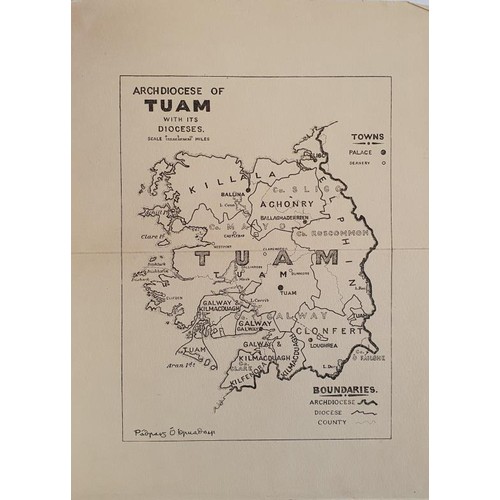 28 - Monsignor Dalton 'History of the Archdiocese of Tuam' 1928. 1st Edition. Two Volumes. Map and Illust... 