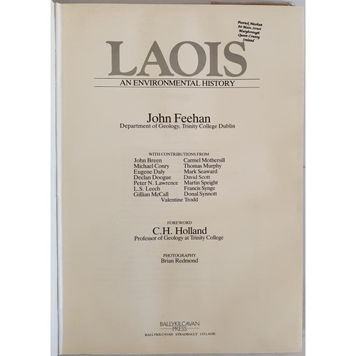 52 - Laois An Environmental History by John Feehan, 1983