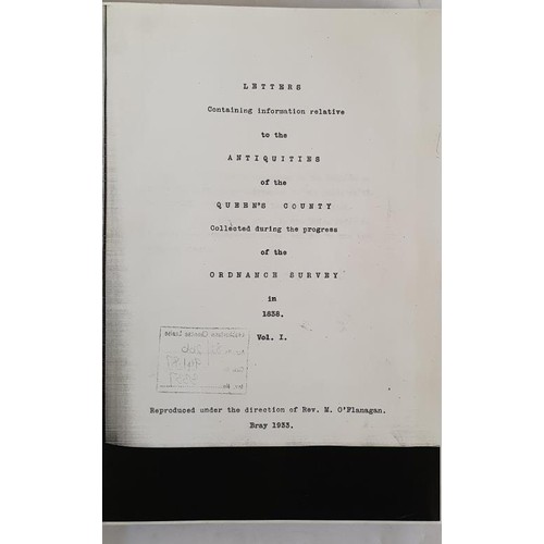 54 - Laois: Letters Containing Information Relative to the Antiquities of the Queen's County collected du... 