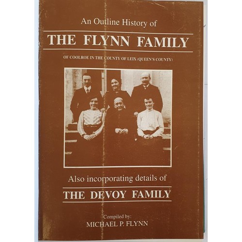 57 - Laois: Queen's County Family Histories; Flynn/Devoy/Dunne/Cobbe by Dr M P Flynn. Contemporary bindin... 