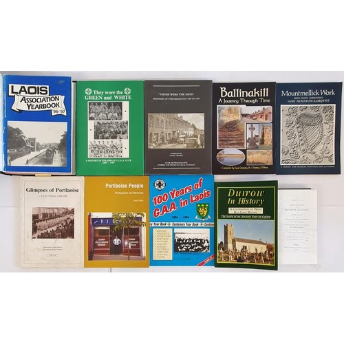 61 - Laois: Laois Year Books 1996-2000; CBS Portlaoise Year Books 1995-1997 All bound as one; General Vie... 