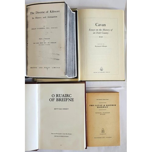 117 - Cavan: Essays on the History of an Irish County; O Ruaire of Breifne by Betty Mac Dermot plus 2 othe... 