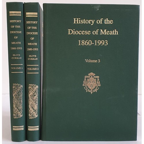 124 - History of the Diocese of Meath 1860-1993 Curran, Olive Published by Most Rev. Michael Smith, Bishop... 