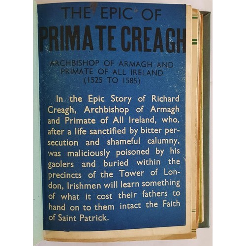 150 - Irish Patriots and Saints compiled in 1 Volume by Patrick Meehan, 1972. Green Cloth binding with Gil... 