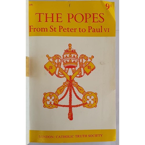 158 - The Popes and other books of Church History, compiled in 1 Volume by Patrick Meehan. Green Cloth bin... 