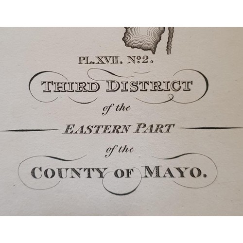 618 - [Large format historic Bog Map] No. 2. Third District of the Eastern Part of the County of Mayo. 181... 