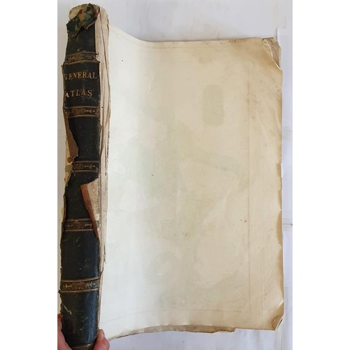 640 - Thomson, John. A New General Atlas. 1814. Lacks boards, title page, contents page etc. Contains comp... 