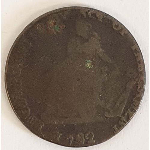 4 - 1792 Camac Ryan and Camac Half Penny, Incorporated by Acts of Parliament