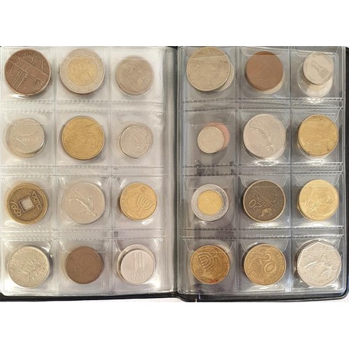 9 - World Coins Contained in 5 World Coin Stock Books c.600+