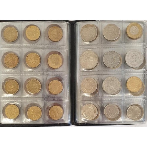 9 - World Coins Contained in 5 World Coin Stock Books c.600+