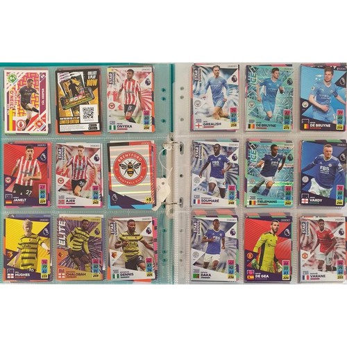 71 - An Album of Topps and Panini Soccer Player Cards - Premier League, Champions League, Europa League e... 