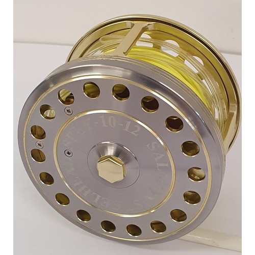 79 - Dragon-Fly Salmon Reel with steel head spey 10/11w.t.