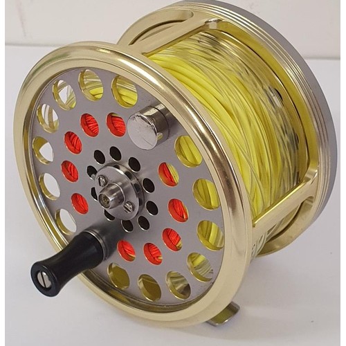 79 - Dragon-Fly Salmon Reel with steel head spey 10/11w.t.