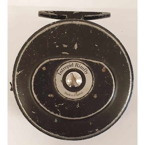 91 - Rim Fly - Intrepid (with line) Trout Fly Reel