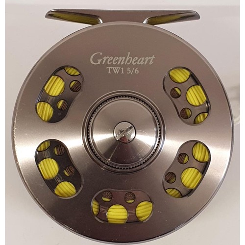 92 - Greenheart 5/6w.t. Trout Fly Reel