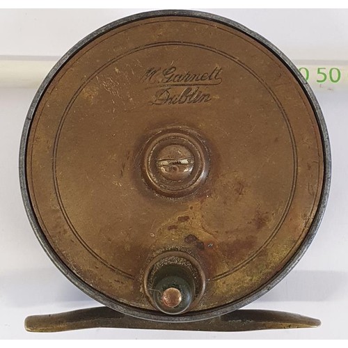 99 - Vintage M Garnett of Dublin Trout Reel