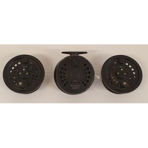 110 - Scientific Angler Salmon Fly Reel with two spare spools