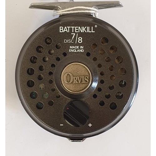 119 - Orvis Battenkill 7/8w.t. Trout Fly Reel with 3 spare reels