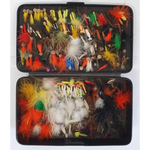 130 - Box of Trout Flies and Lures