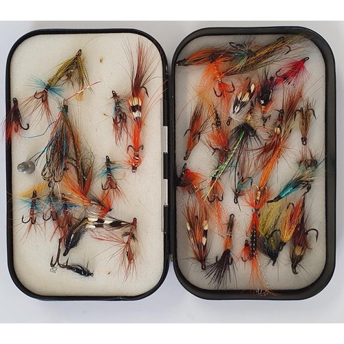 133 - Richard Wheatley Box of Salmon Flies