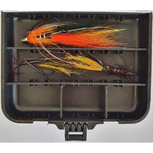 140 - Box of Salmon Flies