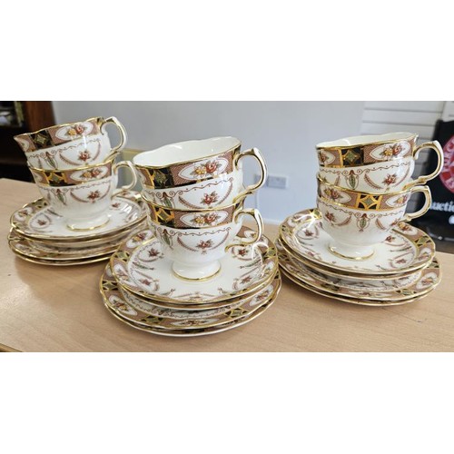 338 - Arklow Pottery Six Setting Tea Service, 18pces.