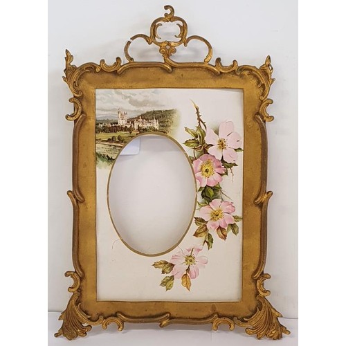 394 - Brass Wall Hanging Photo Frame