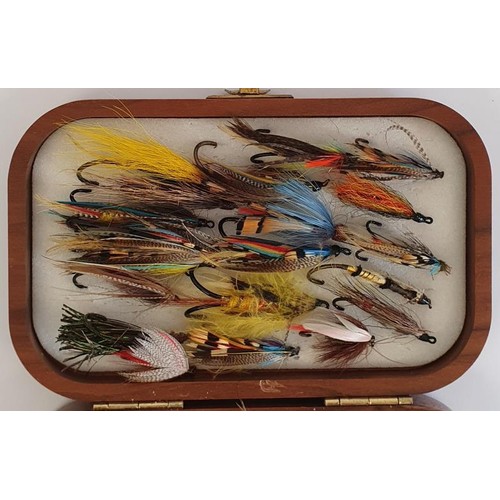 121 - c.37 Large Antique Salmon Flies