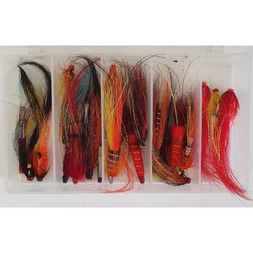 135 - Box of Salmon Flies