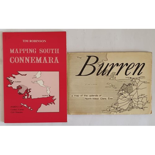 11 - Tim Robinson - The Burren. A map of the uplands of North-West Clare, A map of the uplands of North-W... 