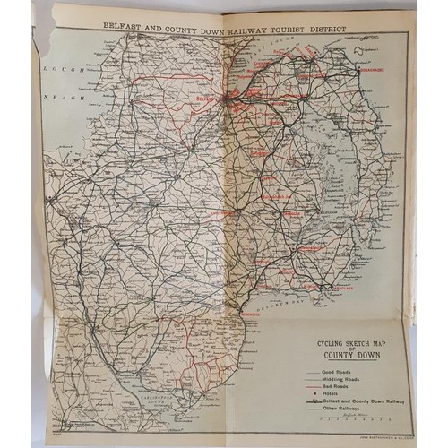 66 - Official Guide to County Down and the Mourne Mountains by Robert Lloyd Praeger, with 70 photographs ... 