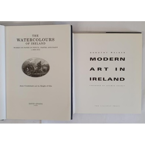 73 - The Watercolours Of Ireland, Anne Crookshank/ The Knight of Glin 1994, Barrie & Jenkins, London,... 