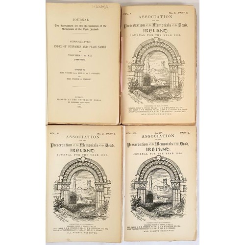 84 - Association for the Preservation of the Memorials of the Dead Journals. 1900, 1901, 1903, All illust... 