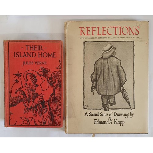 138 - Their Island Home, The Later Adventures of the Swiss Family Robinson Jules Verne Published by Sampso... 