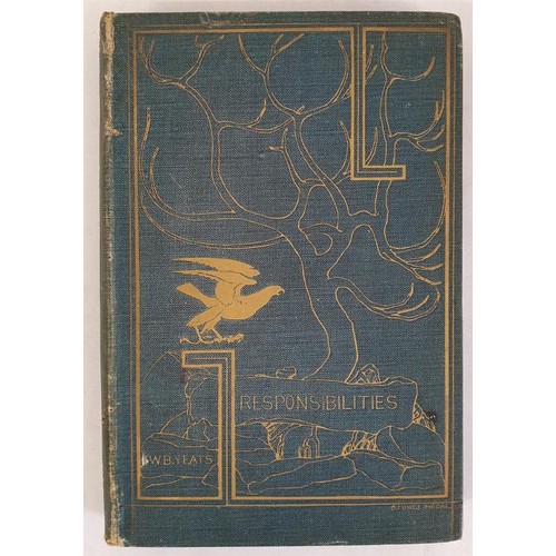 141 - W.B. Yeats - Responsibilities and Other Poems, published 1916 by MacMillan & Co. First UK Editio... 