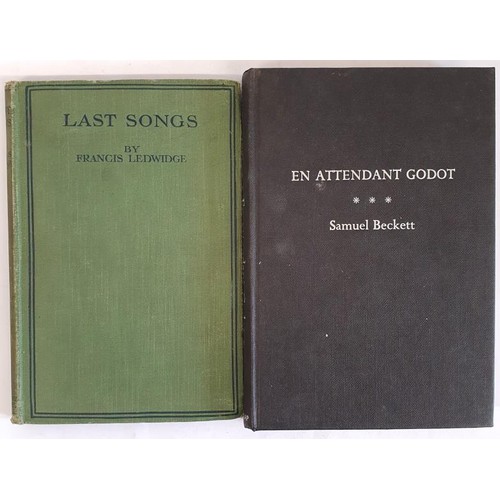 153 - Samuel Beckett. En Attendant Godot. Edited by Colin Duckworth. 1966. Illustrated and Francis Ledwidg... 