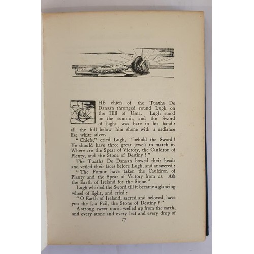 216 - Celtic Wonder-Tales. Illustrated and Decorated by Maud Gonne - Young, Ella (Maud Gonne ) First Editi... 