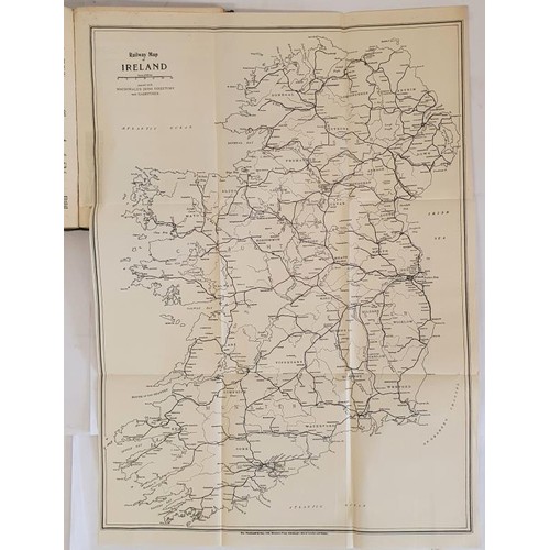 218 - W. McDonald. Irish Directory and Gazatteer. Large folding map. Scarce