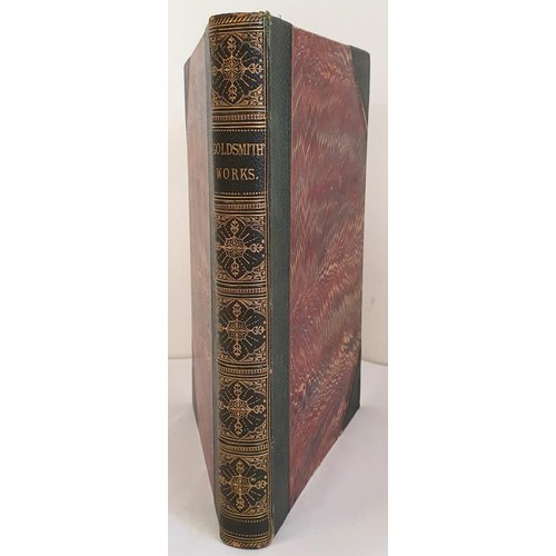 229 - Oliver Goldsmith. The Works. Illustrated By J.F. Wallace. 1880. Quarto Illustrated. Contemporary hal... 