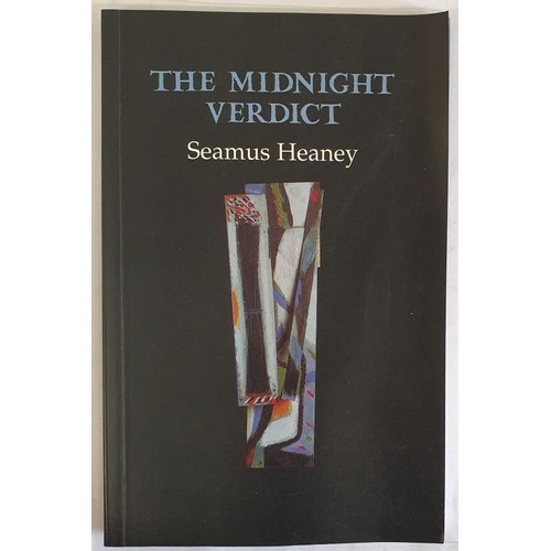 578 - Seamus Heaney. The Midnight Verdict. 2000. 1st. Signed & dated by Heaney. Fine pictorial wrapper... 